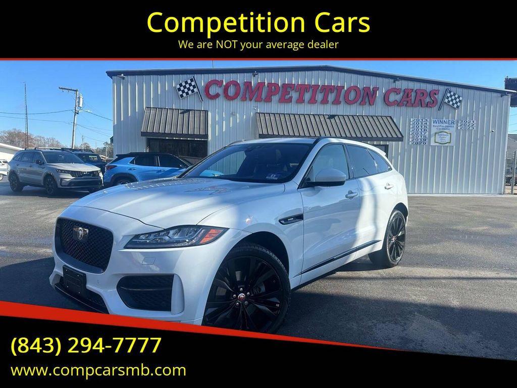 used 2019 Jaguar F-PACE car, priced at $27,500