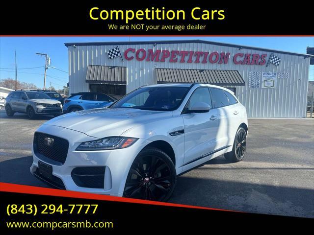 used 2019 Jaguar F-PACE car, priced at $27,995