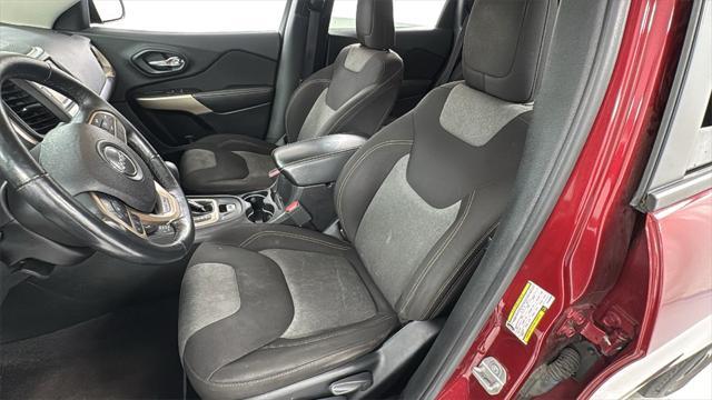 used 2017 Jeep Cherokee car, priced at $10,987