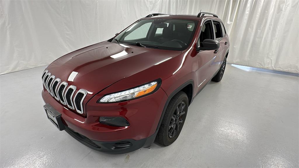 used 2017 Jeep Cherokee car, priced at $9,878