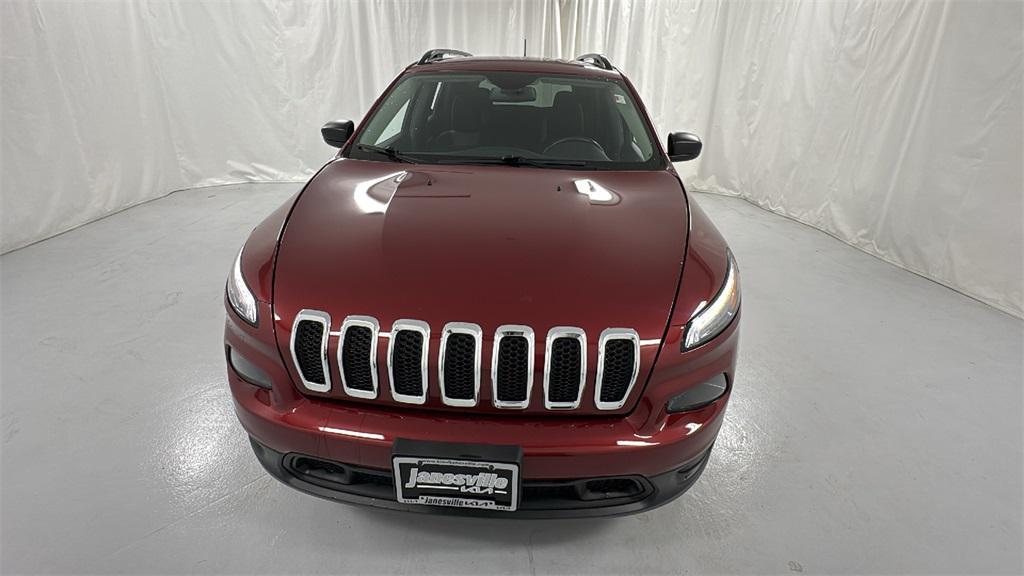 used 2017 Jeep Cherokee car, priced at $9,878