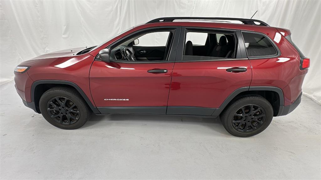 used 2017 Jeep Cherokee car, priced at $9,878