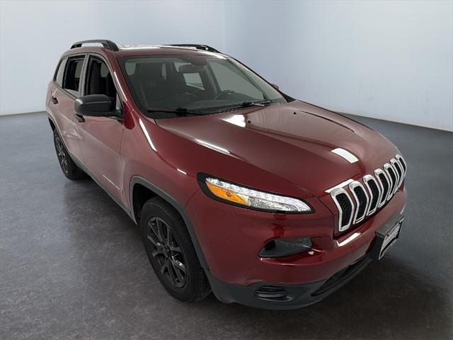 used 2017 Jeep Cherokee car, priced at $10,987