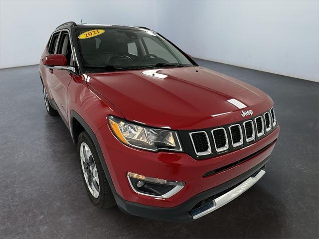 used 2021 Jeep Compass car, priced at $20,994