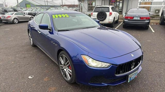 used 2015 Maserati Ghibli car, priced at $17,995