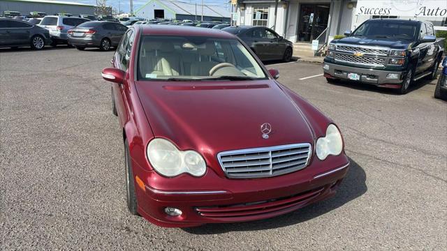 used 2005 Mercedes-Benz C-Class car, priced at $6,995