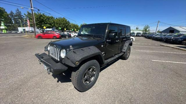used 2016 Jeep Wrangler Unlimited car, priced at $20,995