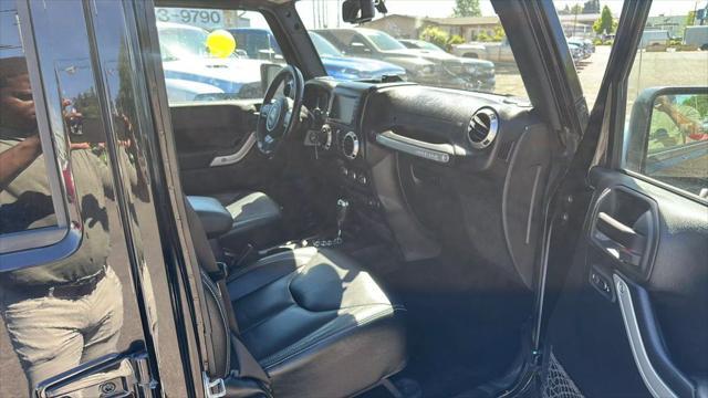 used 2016 Jeep Wrangler Unlimited car, priced at $20,995