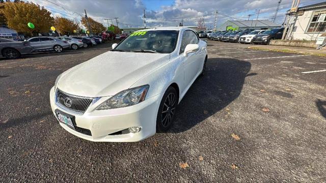 used 2010 Lexus IS 350C car, priced at $12,995