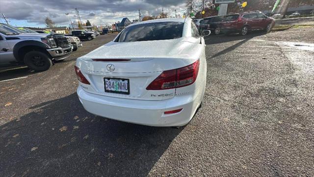 used 2010 Lexus IS 350C car, priced at $12,995