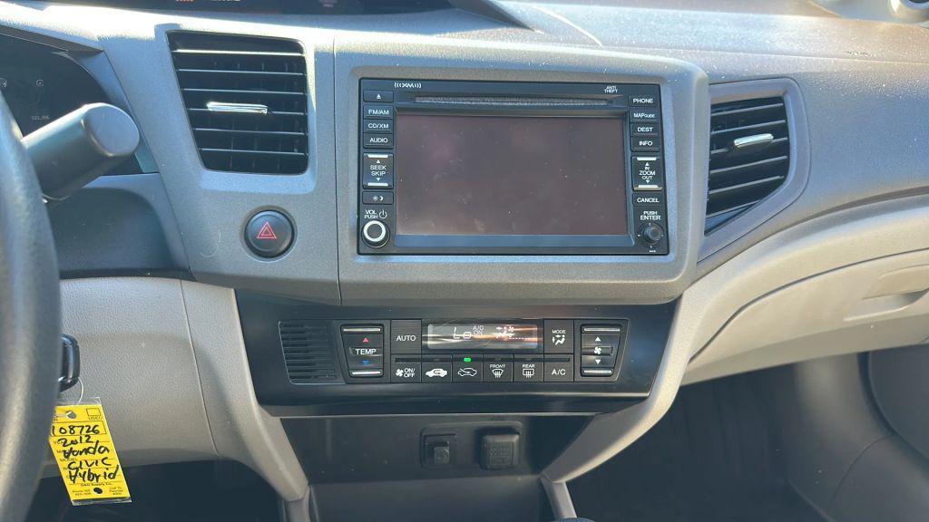 used 2012 Honda Civic Hybrid car, priced at $9,995