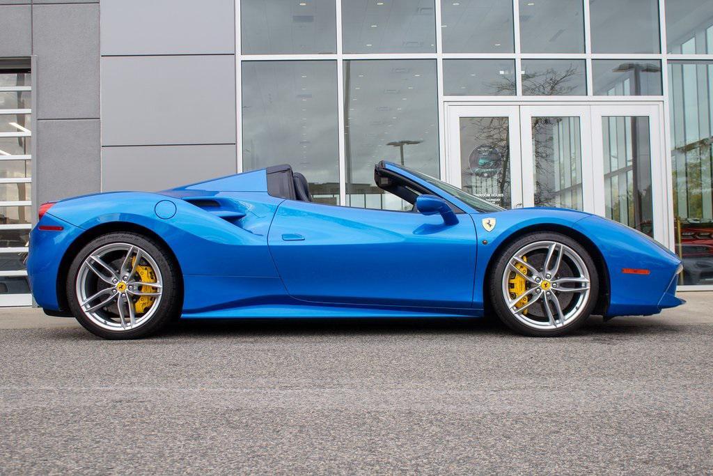 used 2018 Ferrari 488 Spider car, priced at $274,881