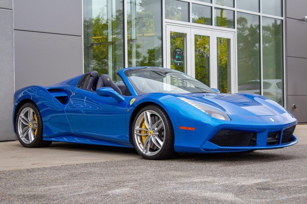 used 2018 Ferrari 488 Spider car, priced at $274,881