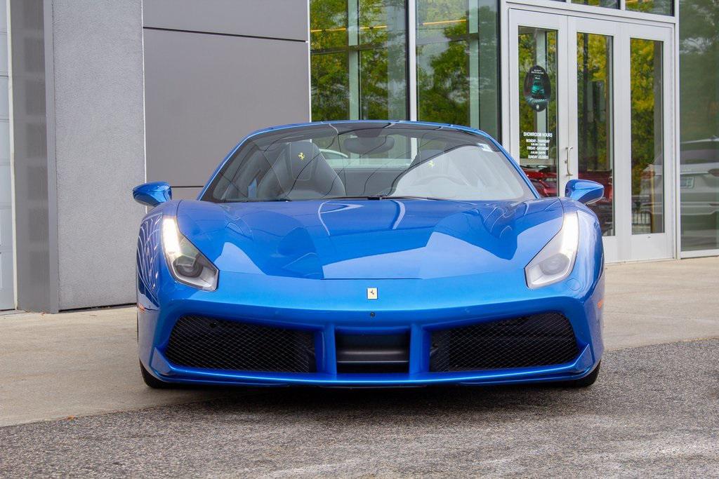 used 2018 Ferrari 488 Spider car, priced at $274,881