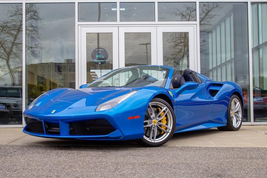 used 2018 Ferrari 488 Spider car, priced at $274,881