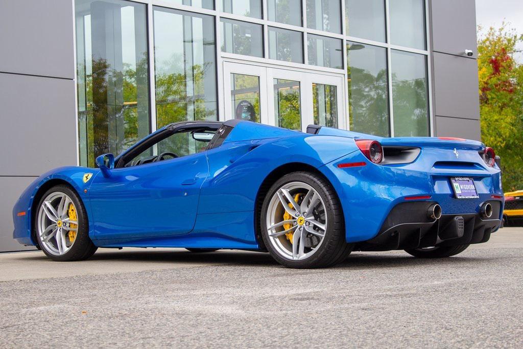 used 2018 Ferrari 488 Spider car, priced at $274,881
