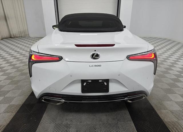 used 2023 Lexus LC 500 car, priced at $92,900