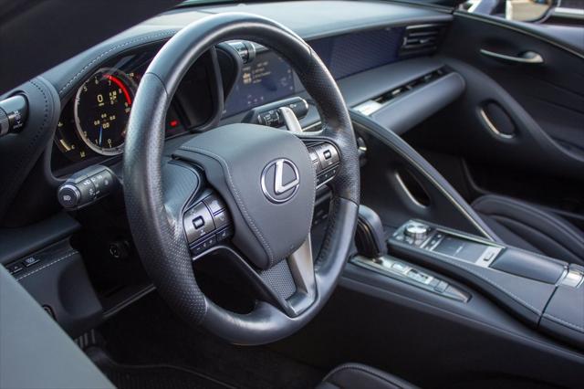 used 2023 Lexus LC 500 car, priced at $90,900