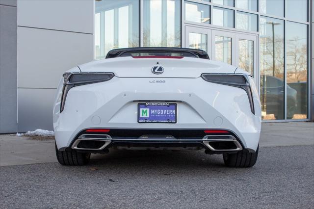 used 2023 Lexus LC 500 car, priced at $90,900