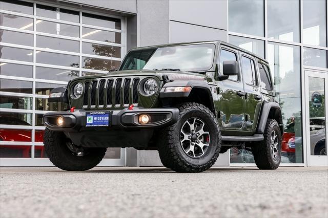 used 2021 Jeep Wrangler Unlimited car, priced at $39,900