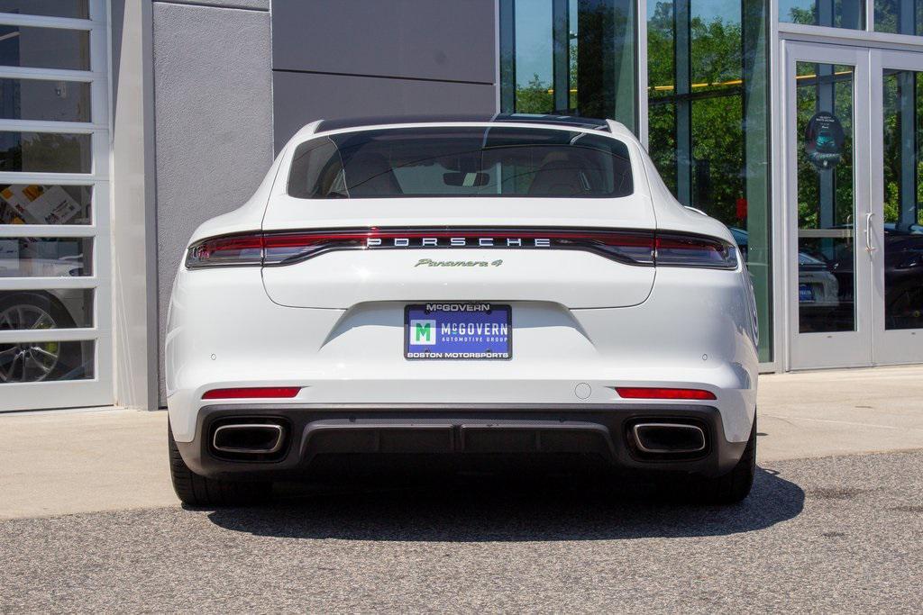 used 2022 Porsche Panamera car, priced at $74,900