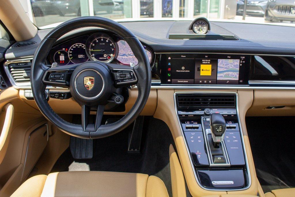 used 2022 Porsche Panamera car, priced at $74,900