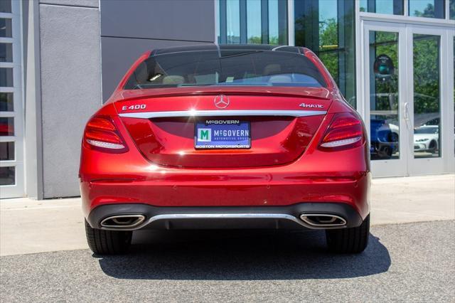 used 2018 Mercedes-Benz E-Class car, priced at $23,900
