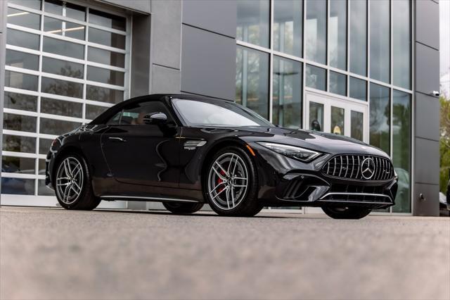 used 2023 Mercedes-Benz AMG SL 55 car, priced at $112,900