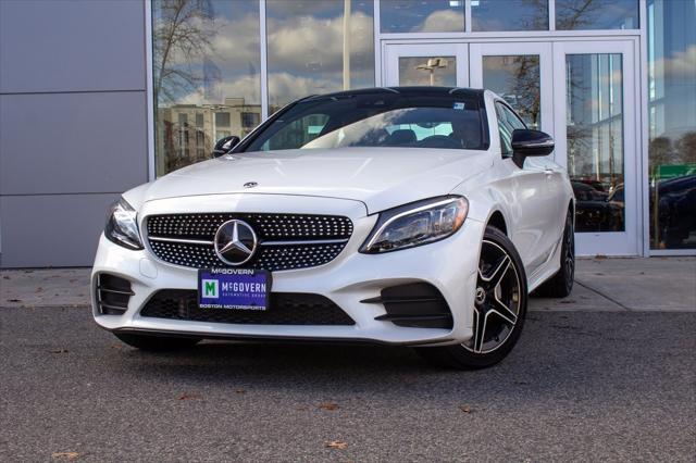 used 2021 Mercedes-Benz C-Class car, priced at $35,900