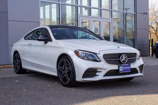 used 2021 Mercedes-Benz C-Class car, priced at $35,900