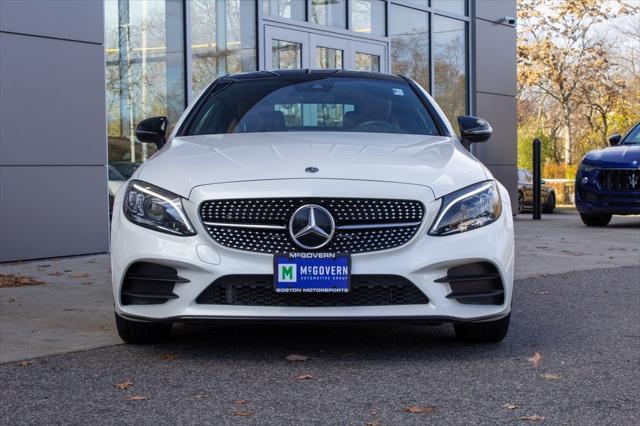 used 2021 Mercedes-Benz C-Class car, priced at $35,900