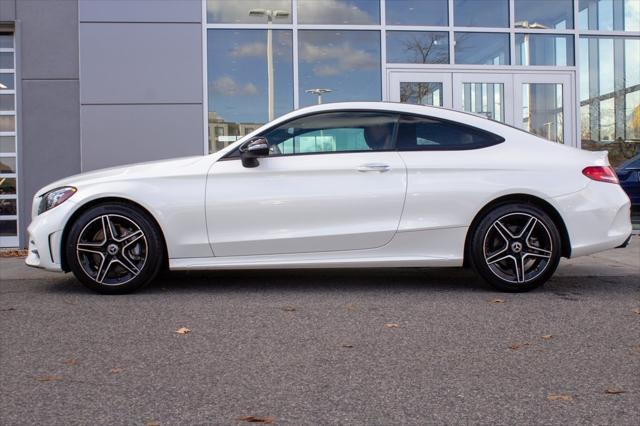 used 2021 Mercedes-Benz C-Class car, priced at $35,900