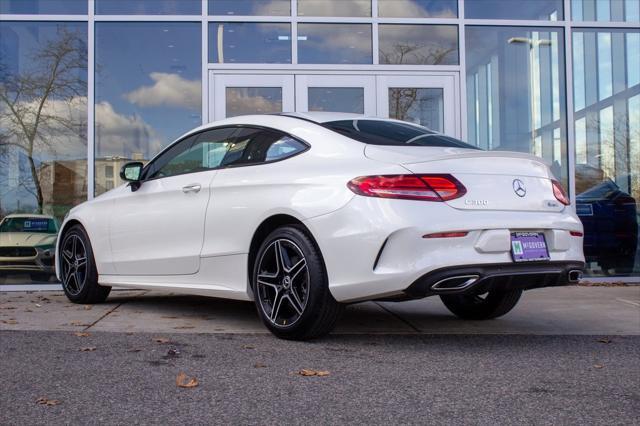 used 2021 Mercedes-Benz C-Class car, priced at $35,900