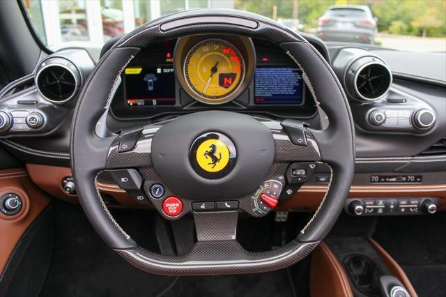 used 2023 Ferrari F8 Spider car, priced at $439,900