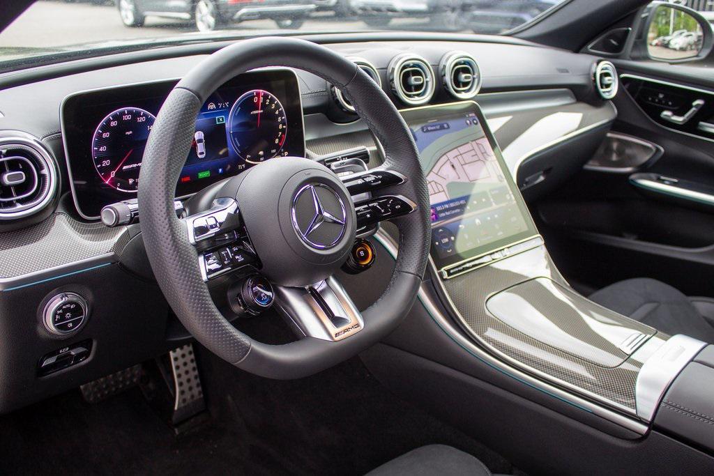 used 2024 Mercedes-Benz AMG C 63 car, priced at $74,900