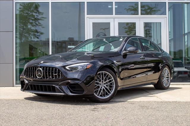 used 2024 Mercedes-Benz AMG C 63 car, priced at $76,900