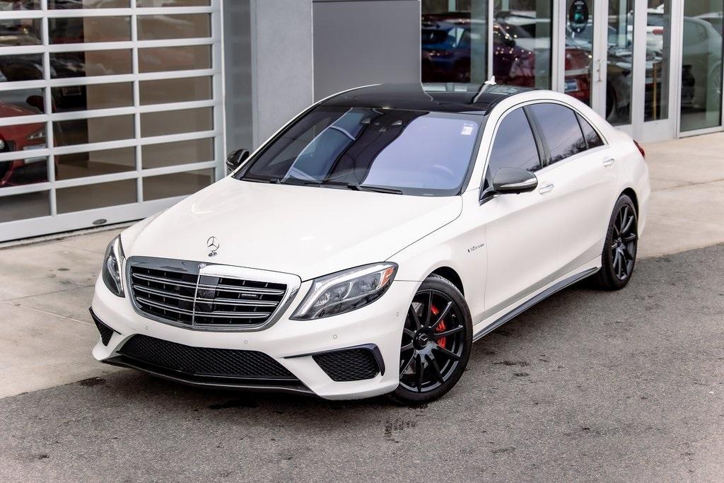 used 2016 Mercedes-Benz AMG S car, priced at $63,900