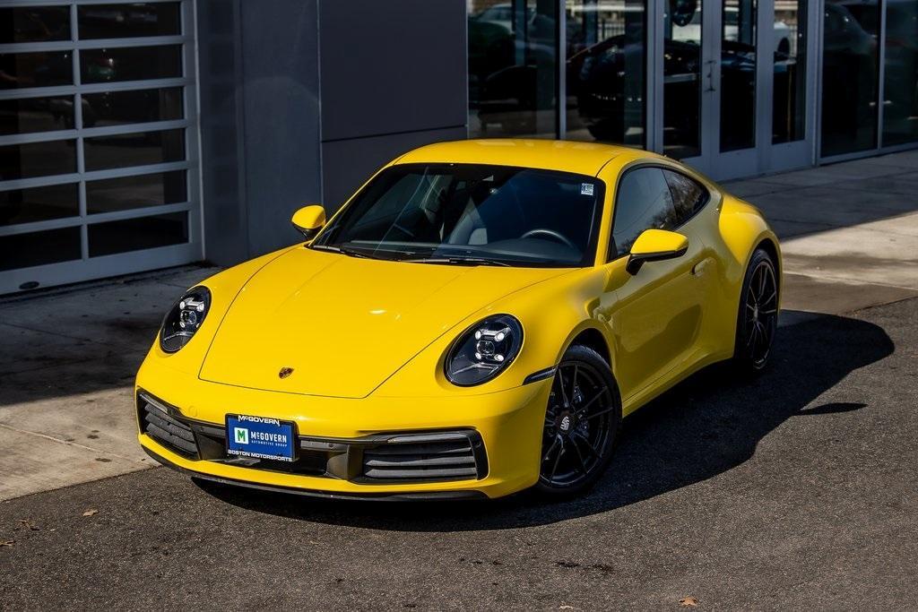 used 2021 Porsche 911 car, priced at $114,900