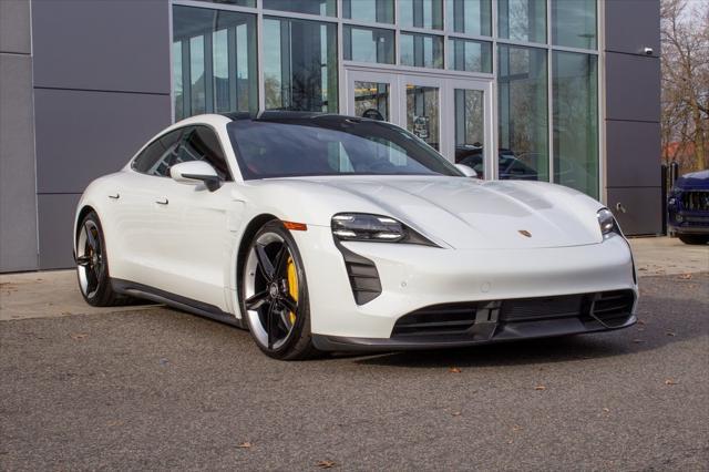 used 2021 Porsche Taycan car, priced at $89,900