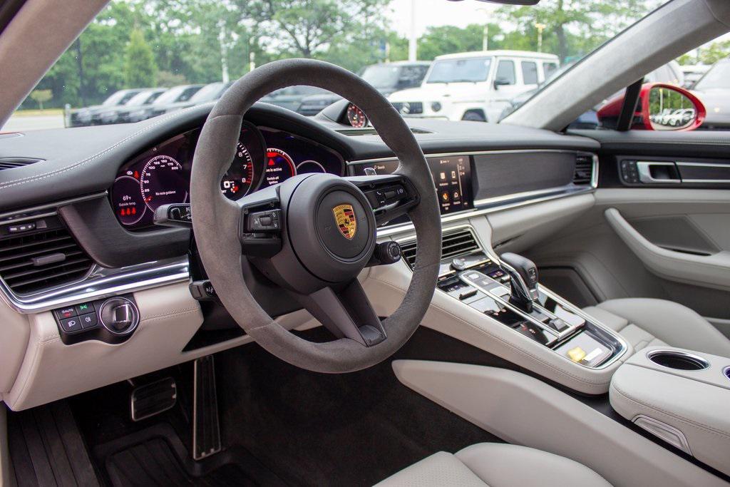 used 2022 Porsche Panamera car, priced at $123,900
