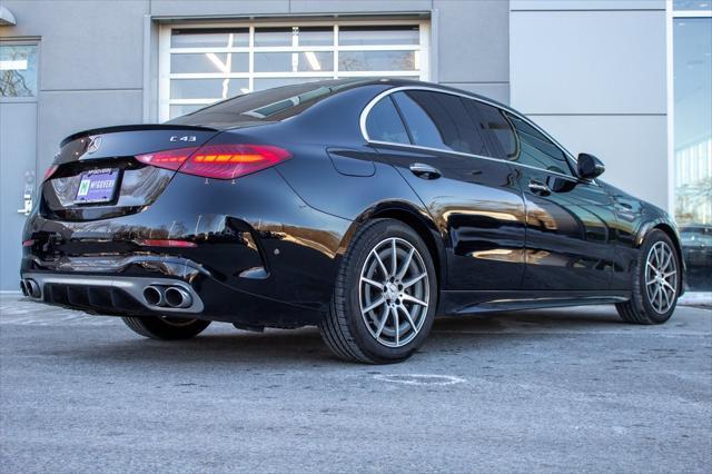 used 2024 Mercedes-Benz AMG C 43 car, priced at $61,900