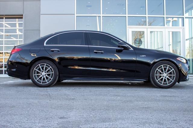 used 2024 Mercedes-Benz AMG C 43 car, priced at $61,900