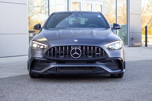 used 2024 Mercedes-Benz AMG C 43 car, priced at $67,900