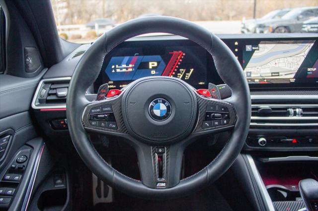 used 2024 BMW M3 car, priced at $90,900