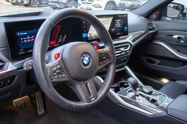 used 2024 BMW M3 car, priced at $90,900