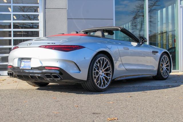 used 2022 Mercedes-Benz AMG SL 63 car, priced at $119,900