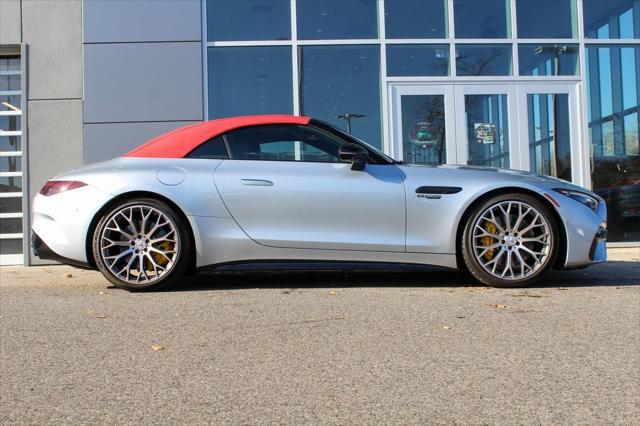 used 2022 Mercedes-Benz AMG SL 63 car, priced at $119,900