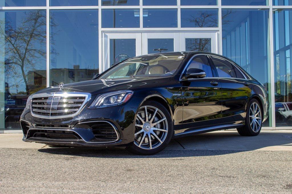 used 2020 Mercedes-Benz AMG S 63 car, priced at $89,900