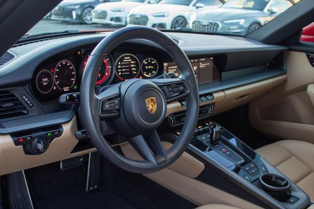 used 2021 Porsche 911 car, priced at $124,900