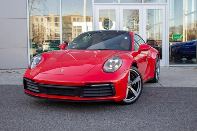 used 2021 Porsche 911 car, priced at $124,900